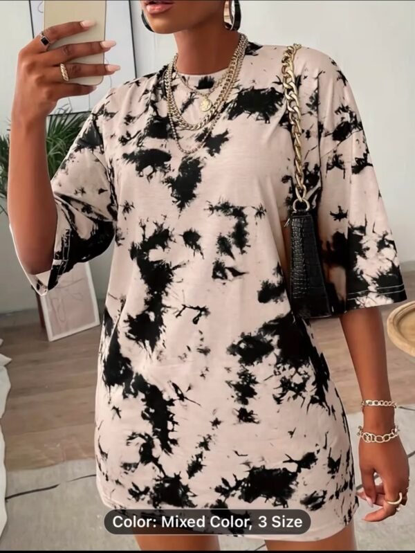 Oversized T dress
