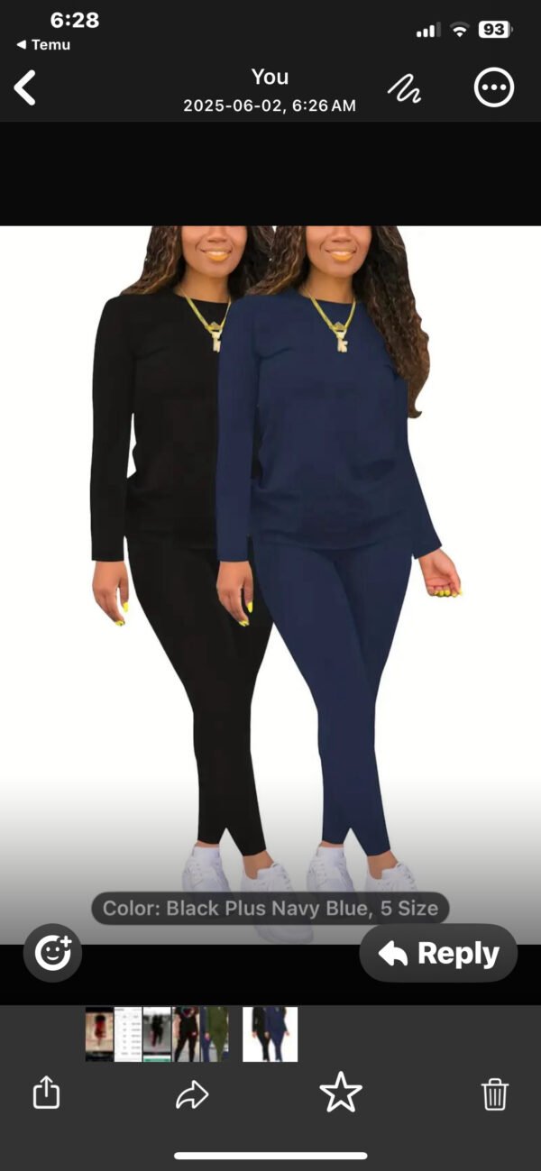 Long set women